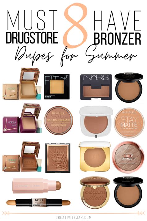 givenchy healthy glow bronzer dupe|best drugstore bronzer dupes.